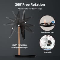 Kostlich LED Sminkespegel 10x Nagyítás Érintésérzékeny Hordozható Tükör 4