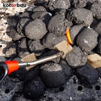KOTARBAU Súprava podpaľovačov 400 ks – Kocky na zapálenie dreveného uhlia pre grily, krby a kachle 5