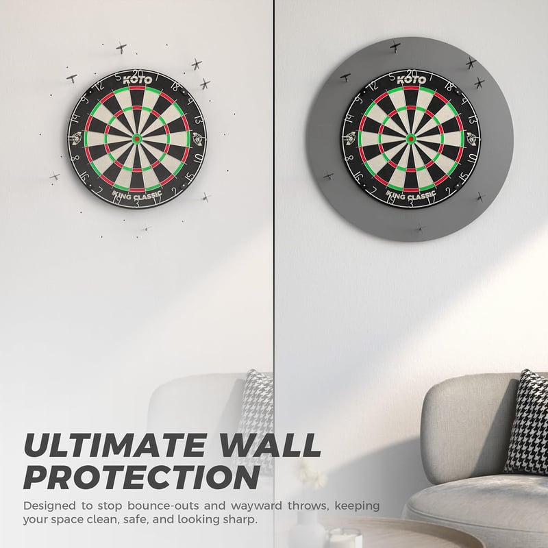 KOTO 4 darabos dartboard szegély EVA ütésálló falvédelem