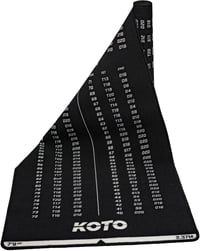 KOTO Darts szőnyeg padlóvédelemmel, oche vonallal és pontszámjelzéssel 3