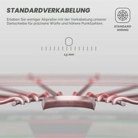 KOTO Dartscheibe Forgó Számgyűrűvel, Turniermaß Sisal Szizál 7