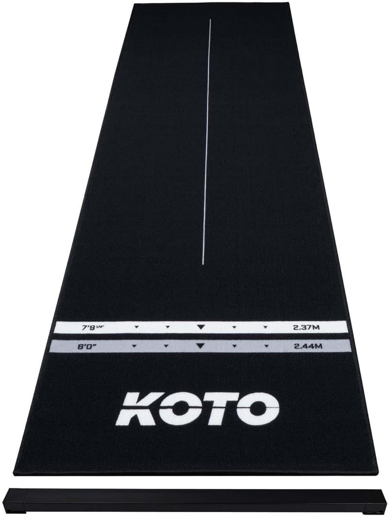KOTO Dartszőnyeg 285x80cm Dobóvonallal Csúszásmentes Dartszőnyeg Pontszámjelzővel