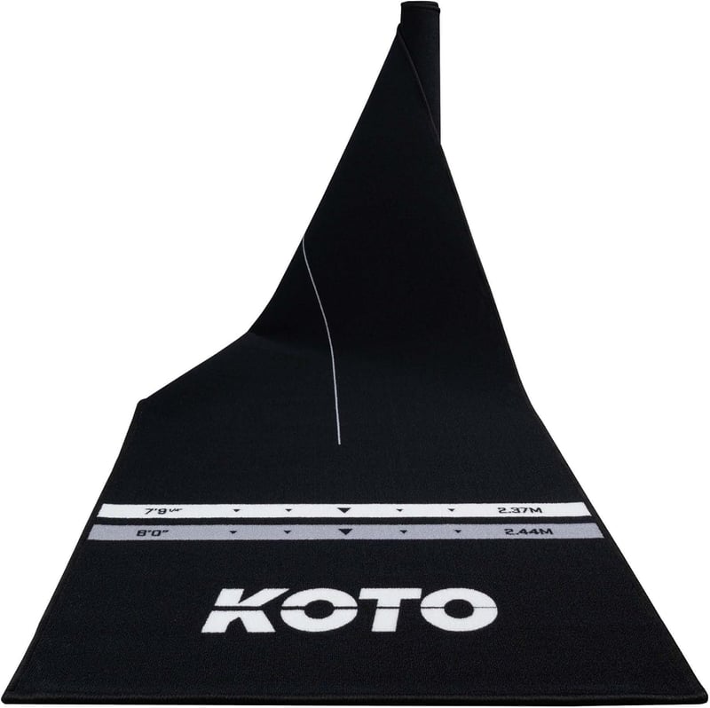 KOTO Dartszőnyeg 285x80cm Dobóvonallal Csúszásmentes Dartszőnyeg Pontszámjelzővel