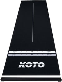 KOTO Dartszőnyeg 285x80cm Dobóvonallal Csúszásmentes Dartszőnyeg Pontszámjelzővel 1