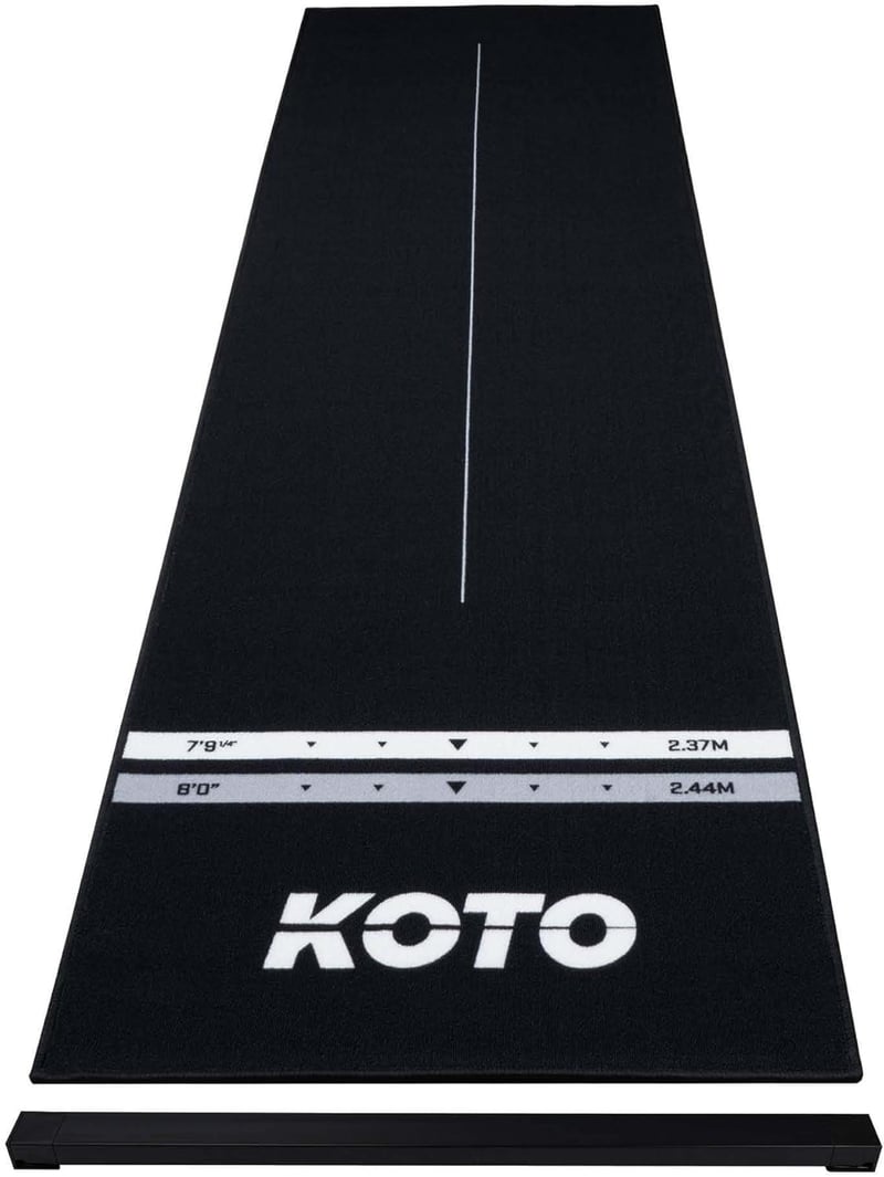 KOTO Dartszőnyeg 285x80cm Dobóvonallal Csúszásmentes Dartszőnyeg Pontszámjelzővel