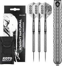 KOTO Imperial Dart Nyilak 21g Fekete 80% Tungsten Profi Dartpfeil Szett 3 Barrel 3 Flight 3 Shaft Kiegészítővel 6