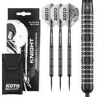 KOTO Kight set pikado strelica, 80% volfram, crno-srebrne - 22 g 2