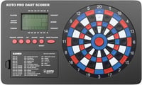 KOTO Pro elektronikus dartszámláló 32 játékkal, 8 játékoshoz, falra szerelhető 1