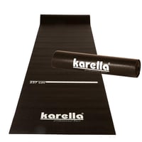 KOTO Professzionális Darts Szőnyeg - Piros, 285x80 cm, Csúszásmentes, Dobóvonal Jelzővel, Eredményjelzővel, Padló és Nyíl Védelem 1