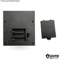 KOTO Royal Elektronikus Darts Pontozó Tábla 40 Játékkal, 8 Játékosra, Fekete Digitális Eredményjelző Fali Rögzítéssel 4
