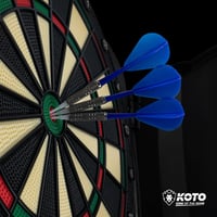 KOTO Soft Classic elektronikus darts tábla 32 játékkal és 590 variációval 4