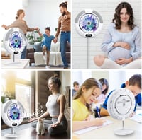 KOVCDVI Bluetooth CD Lejátszó Fali Szerelésű Érintőgombos Hangszóróval FM Rádió USB AUX LCD Kijelző Távirányító Portalanító Fedél 8