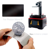 KOYOFEI Nyomtatási platform Anycubic Photon Mono X-hez, mágneses flexibilis acéllemez 202x128mm 7