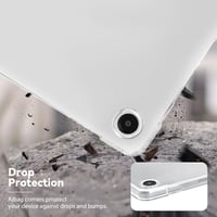 Husă Koze pentru Samsung Galaxy Tab A8 10.5" (SM-X200/X205/X207) - Husă de protecție din silicon TPU subțire și transparentă, rezistentă la șocuri și zgârieturi, carcasă flexibilă pentru partea din spate 2