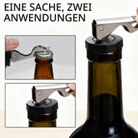 KQDRAVINE Dop pentru sticle de bere cu levier, 8 bucăți, dop universal pentru vin, șampanie și sticle de sticlă, set de dopuri pentru pahare de bere 4