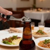 KQDRAVINE Dop pentru sticle de bere cu levier, 8 bucăți, dop universal pentru vin, șampanie și sticle de sticlă, set de dopuri pentru pahare de bere 6