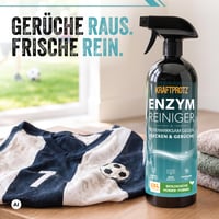 Spray de curățare enzimatic KRAFTPROTZ 750 ml – Soluție organică de curățare pentru îndepărtarea petelor și a mirosurilor 2
