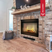 Grilaj de ventilație KRATKI pentru aer cald, pentru șemineu, 6 x 60 cm, negru, cu jaluzele la 45 de grade, termorezistent, pentru interioare moderne 7