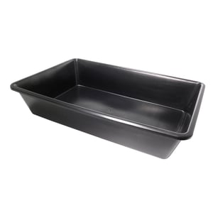 Kreuwel 6130078 Plastový úložný box 20 l, 60x40x12 cm, sivý