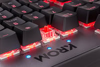 Mechanická herná klávesnica KROM Kernel – španielske rozloženie, RGB LED podsvietenie, 9 svetelných efektov, 11 multimediálnych tlačidiel, čierna 7