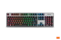 Mechanická herná klávesnica KROM Kernel – španielske rozloženie, RGB LED podsvietenie, 9 svetelných efektov, 11 multimediálnych tlačidiel, čierna 3