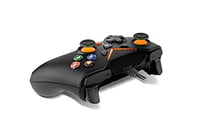 Controller Gaming USB KROM KEY, Vibrații Duble, Joystick Analogic și Trăgaci, Iluminare de fundal, Funcție Turbo, Compatibil PC/PS3/Android, Negru 5
