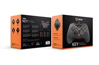 Controller Gaming USB KROM KEY, Vibrații Duble, Joystick Analogic și Trăgaci, Iluminare de fundal, Funcție Turbo, Compatibil PC/PS3/Android, Negru 7
