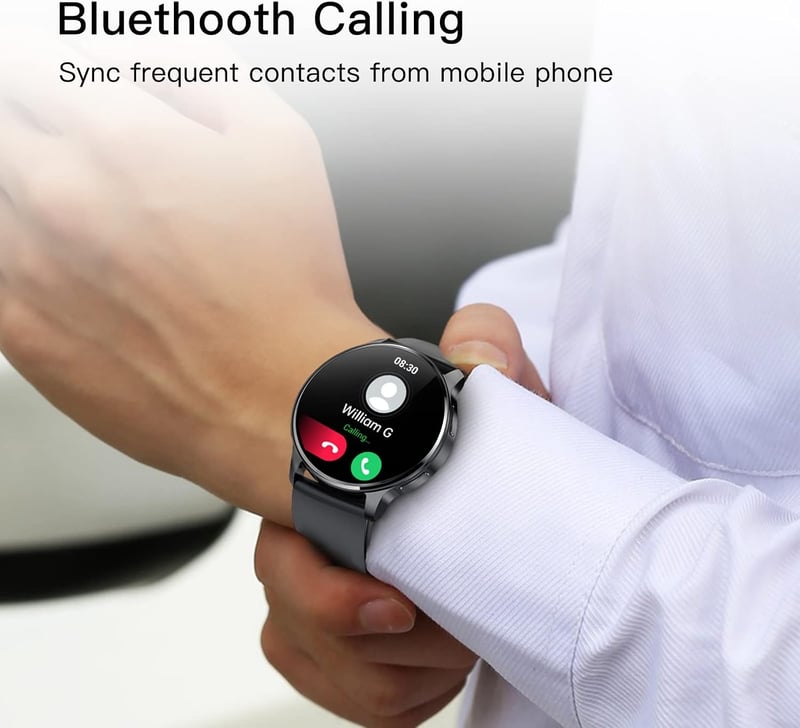 Krostming Okosóra Férfi Női Telefonos 360x360 IP67 Vízálló 20 Sport Mód
