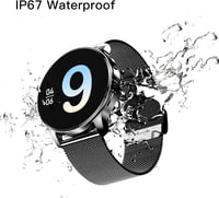 Krostming Okosóra Férfi Női Telefonos 360x360 IP67 Vízálló 20 Sport Mód 6