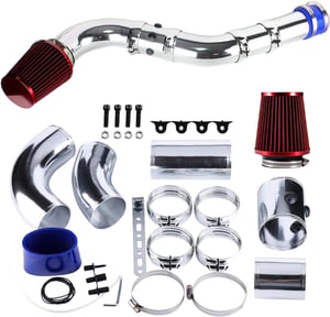 Krtopo 76mm Hideglevegő Bevezető Kit Alumínium - Autó, Sedan, SUV, Teherautó