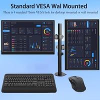 Prenosný monitor KRTXTISO 17,3" Full HD 1600x900 60Hz HDMI USB-C so vstavanými reproduktormi a neviditeľným stojanom, čierny, pre notebook, PC a smartfón 4