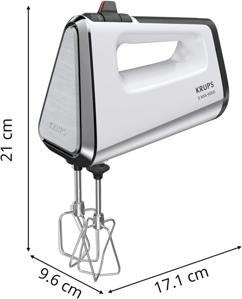 Krups 3Mix GN9101 kézi mixer 750W sebességszabályzóval és turbó funkcióval