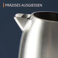 KRUPS BW552D Elektromos Vízforraló Rozsdamentes Acél 1,7L Automata Kikapcsolás 7