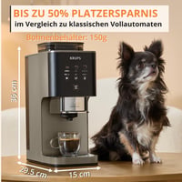 Espressor automat KRUPS Coffee Crush Extra, 15 bari, ultra-compact, lățime 15 cm, bej 5