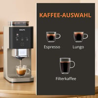 Espressor automat KRUPS Coffee Crush Extra, 15 bari, ultra-compact, lățime 15 cm, bej 4