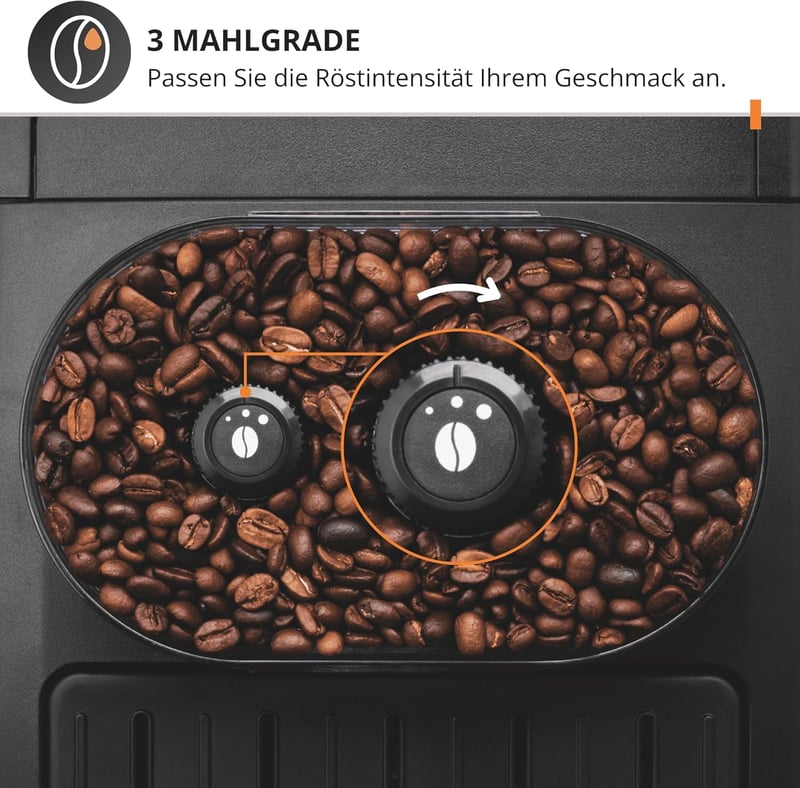 KRUPS automata kávéfőző 1,8 l 15 bar AutoCappuccino rendszer LCD kijelzővel
