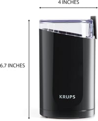 Krups F20342 Kávédaráló és Fűszermalom 2 az 1-ben, Rozsdamentes Acél, 75g 8