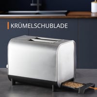 Krups KH682D Excellence kenyérpirító 8 fokozat 2 szeletes rozsdamentes acél 7