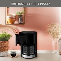 Krups KM321 Proaroma Plus 10 csészés kávéfőző, 1100W, fekete rozsdamentes acél 5