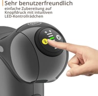 KRUPS Nescafé Dolce Gusto Genio S kapszulás kávéfőző, 15 bar, kompakt, antracit 3