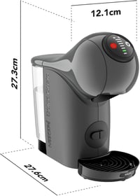 KRUPS Nescafé Dolce Gusto Genio S kapszulás kávéfőző, 15 bar, kompakt, antracit 7