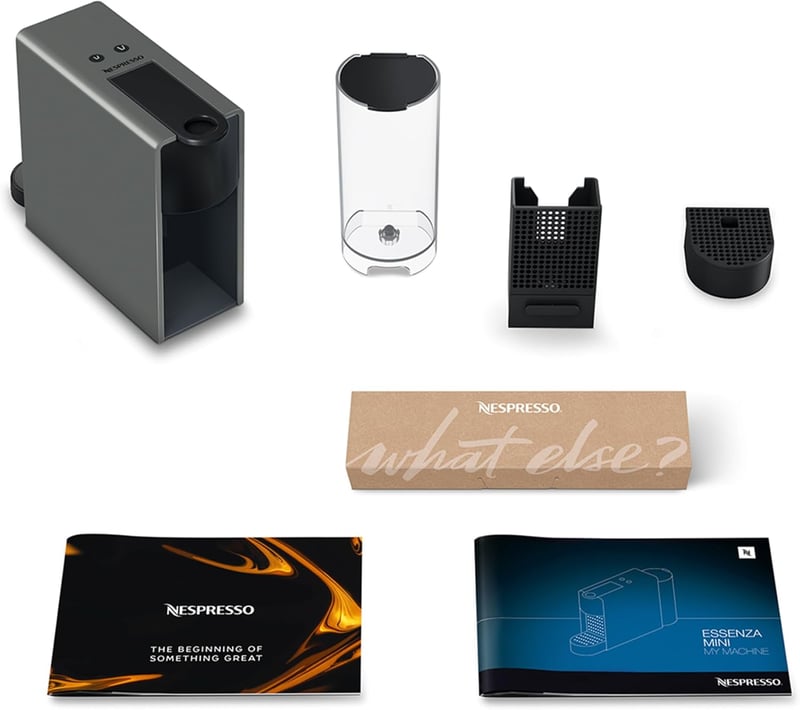 Krups Nespresso Essenza Mini szürke kapszulás kávéfőző 1260W