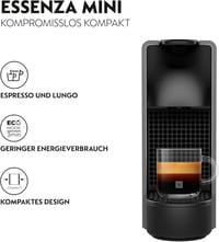 Krups Nespresso Essenza Mini szürke kapszulás kávéfőző 1260W 2