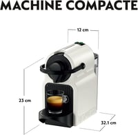 Krups Nespresso Inissia Blanche 4