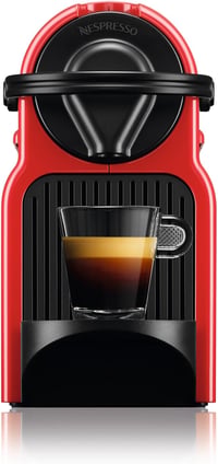 Krups Nespresso Inissia kompakt espresso kávéfőző kapszulához, 19 bar nyomás, piros 10
