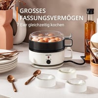 Krups Ovomat tojásfőző 7 tojáshoz melegentartó funkcióval fehér-fekete 4