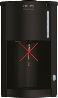 Krups ProAroma KM303810 Termikus Kávéfőző 800W 10-15 Csészéhez Fekete 5