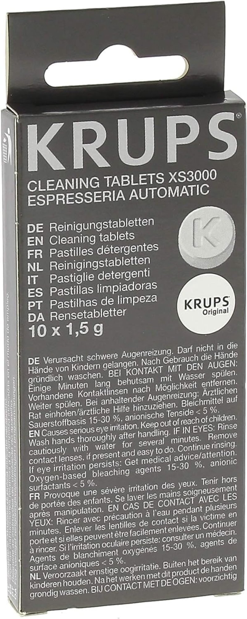 KRUPS XS 3000 Espresseria Automata Tisztító Tabletta