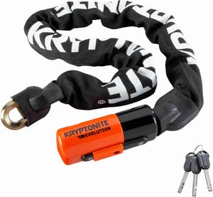 Kryptonite Evolution 1090 lančana lokot za bicikl - crni - 90 cm