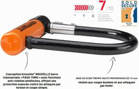 Antifurt U pentru bicicletă Kryptonite Evolution Mini-5 – Nivel de siguranță 7/10 – Antifurt bicicletă robust 2